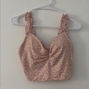 Floral Pink Women's Skirt Set